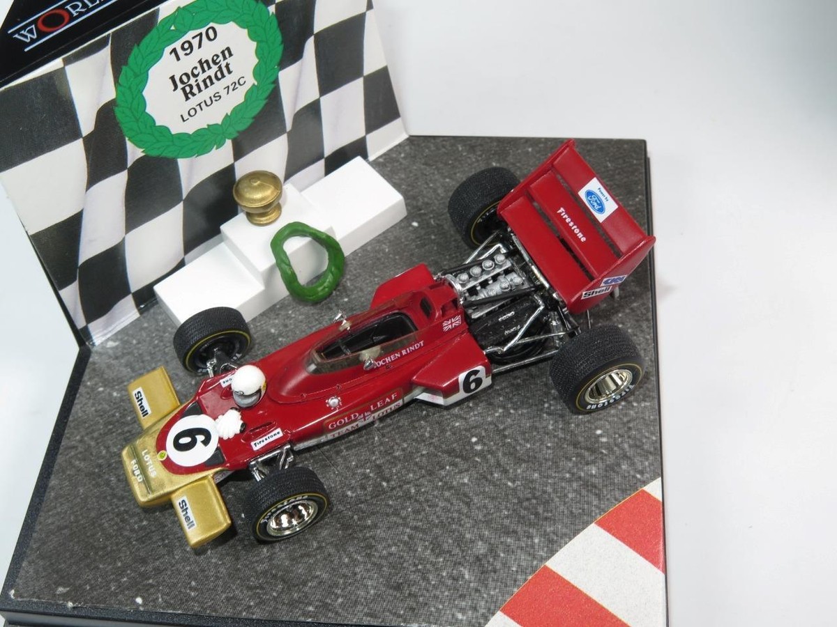 QUARTZO 1/43 F1 'World Champions' Lotus-Ford 72C Jochen Rindt