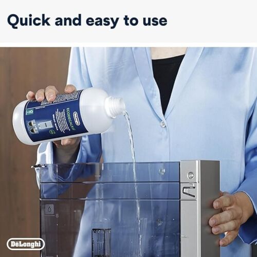 NEW DeLonghi EcoDeCalk Natural Descaler for Coffee Machines 16.90 oz SHIPS FREE - Picture 3 of 5