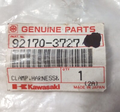 Kawasaki Jet Ski JF650 Harness Cable Clamp NOS 92170-3727 (L-1991