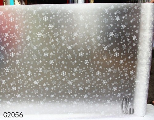 90cm x 2m Floral Privacy Frosted Frosting Removable Glass Stick Window Film - Picture 23 of 67