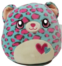 💝NEW💝 Squishmallows Plush Chelsea Cheetah Valentine Edition 8" Blue Pink