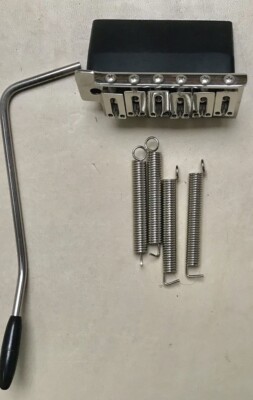 Hipshot Edelstahl Tremolo 6-saitige Brücke - Vintage Abstand - 2018 selten