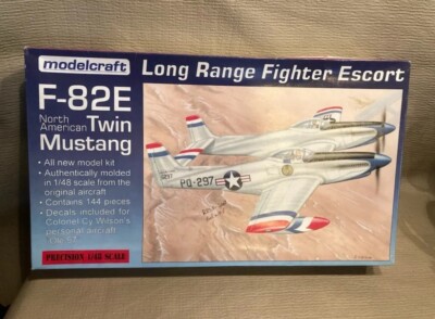 Modelcraft F-82E X3 Model Kits No Instructions, Decals ￼