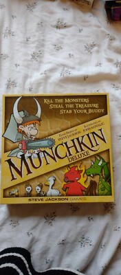 Munchkin Board Game with Extra Board, Cards and Play Figures 837654320976 | eBay
