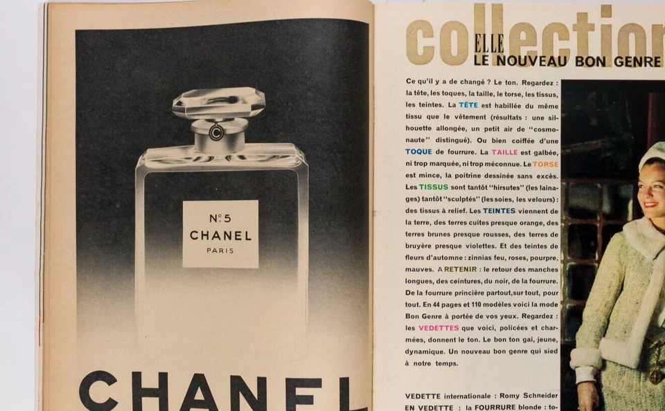 BRIGITTE BARDOT Romy Schneider CLAUDIA CARDINALE Elle magazine 1 September 1961 - Image 2 of 4