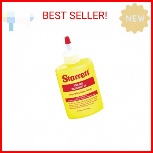 Starrett Tool and Instrument Oil ExtraFine Lubricant Ideal for