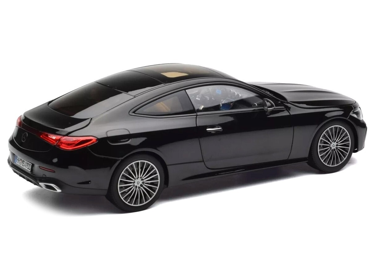 Mercedes-Benz CLE Coupe ミニカー 2024 Mercedes-Benz CLE Coupe Obsidian Black Metallic 1/18