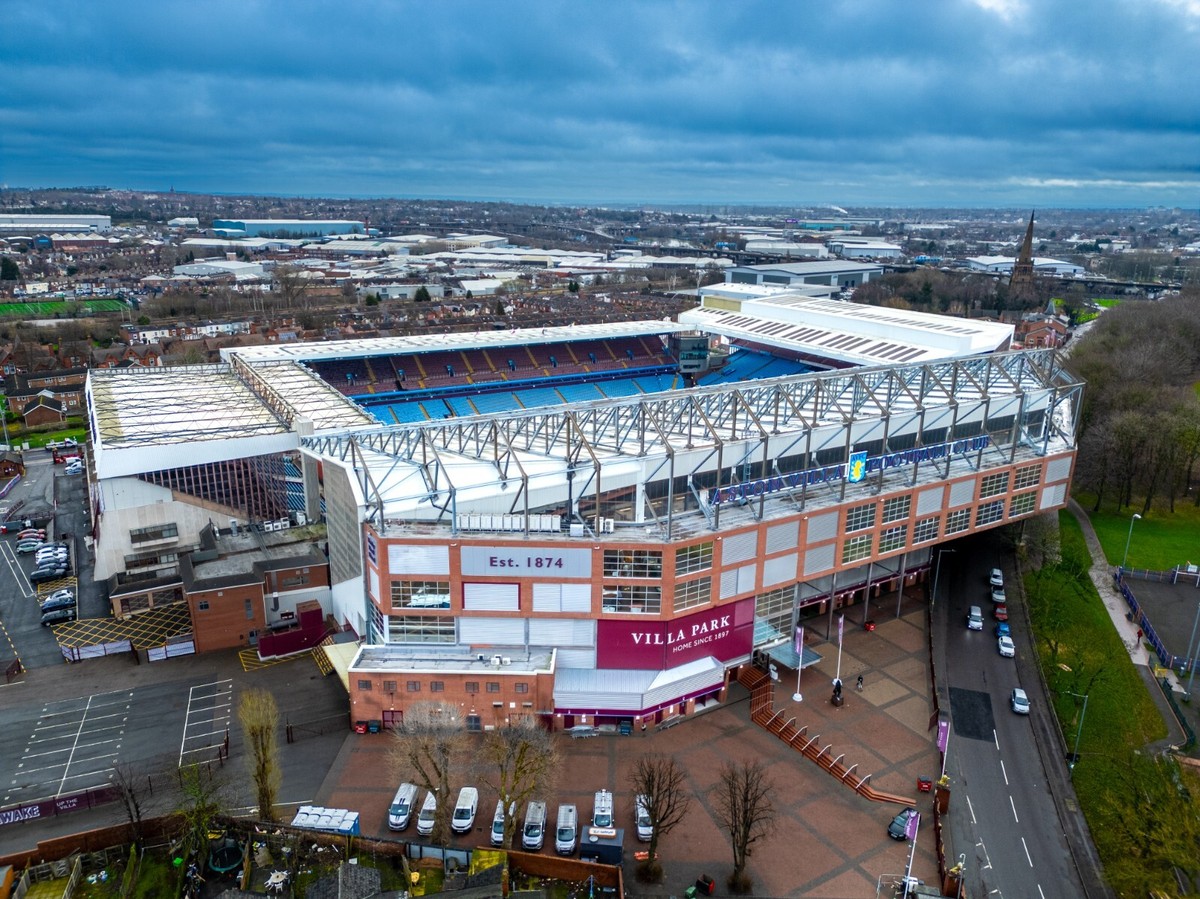 Aston Villa Stadium Photo Villa Park, Unique One Of A Kind Drone
