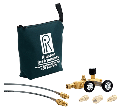 Ralston QTCM-2FBA-20-2 QTCM Brass Calibration Manifold, 1/4" FNPT - Picture 1 of 1