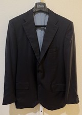 Kiton Napoli 100 Cashmere Blazer 44R/54 Cashmere Navy Blue Sport Coat