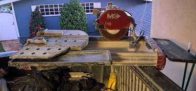 MK Diamond TX-4  Tile Saw 1 3/4 Horsepower 45 & 22.5 Mitre cuts /18'' Diagonal