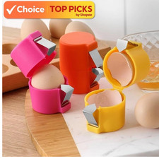 3Pcs Egg Cracker Tool Egg Breaker Manual Shell Separator Opener Kitchen Tools