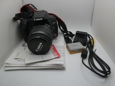 Canon EOS Rebel XS EF-S 18-55mm IS Lens Kit   Black   Used - EXCELLENT