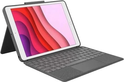 Logitech Combo Touch Keyboard Folio Case for iPad 10.2'' 7th/8th/9th Gen Graphite