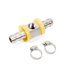 BARTOO” Fuel Line Fuel Pressure Barbed Push Lock T-Fitting Adapter Includes 3/8
