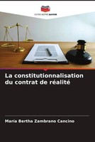 MaríA Bertha Zambrano Cancino | La Constitutionnalisation Du Contrat De RéAlité