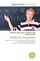 Frederic P. Miller (U. A.) | Kullback's Inequality | Taschenbuch | Englisch