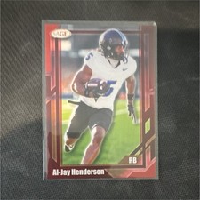 SAGE 2025 Buffalo Bulls Al-Jay Henderson #36 Football Card MAC Conference