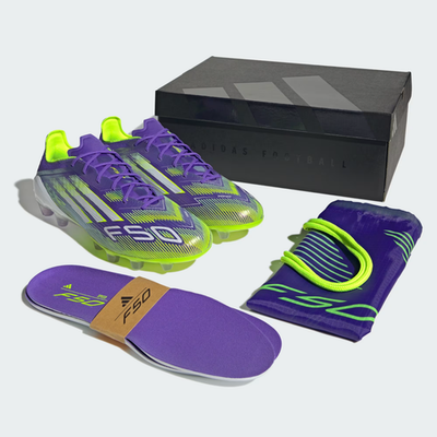 adidas Soccer Cleats F50 ELITE HG/AG JAPAN Purple Rush JH7645 2025