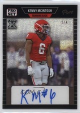 2023 Leaf Pro Set Pure Holo Sparkle Bronze Spectrum 1/4 Kenny McIntosh Auto 2zr