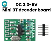 3.3-5V Mini Bluetooth Decoding Board Bluetooth Audio Receiver Module 2.0 Dual CH
