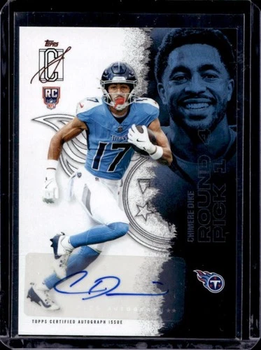 2025 Topps Signature Chimere Dike Rookie Class Autographs (RAW)