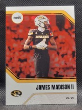 2025 Onit Missouri Tigers - James Madison II - Red Parallel #P-6 (25/25)