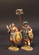 TMRR-03BY - Centurion and Signifier - Ancient Rome - John Jenkins