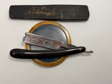 Very Old Excellent 13/16 Wade Butcher Masonic Razor Shave Ready Sheffield Eng