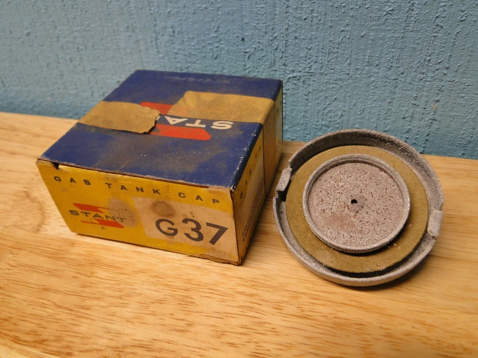 1949-1957 Hudson Nash Packard Lincoln Morris Minor Stant G37 tapa de gasolina de combustible nuevo de stock Foto 2 de 2