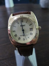 Stauer Timemaster Piezo Mens Retro Watch Brow...