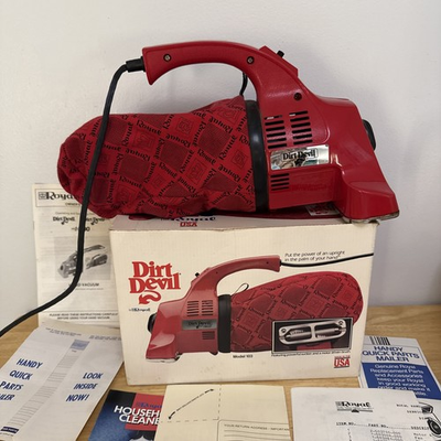 #ad Royal Dirt Devil Handheld Corded Vacuum Cleaner Model 103 Original Paperwork $35.00