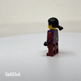 LEGO Ninjago Clouse Minifigure With Black Hair Tournament of Elements Figure