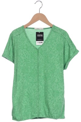 CECIL T-Shirt Damen Shirt Kurzärmliges Oberteil Gr. S Baumwolle Grün #lburprz