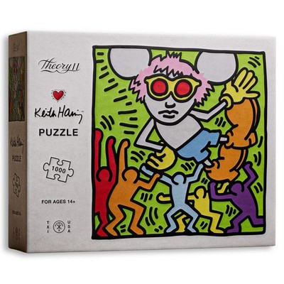 Keith Haring Andy Mouse 1000 Teile Puzzle von Theory11 Neu