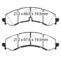 EBC Brakes DP43126R Yellowstuff Street Und Track BremsbeläGe