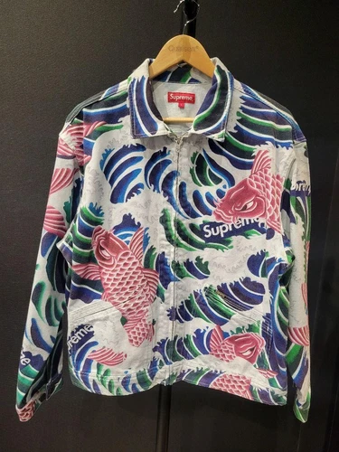 Veste de travail blanche Waves