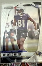 2024 Panini Prizm - Rookies Devontez Walker #328 Silver Prizm (RC)