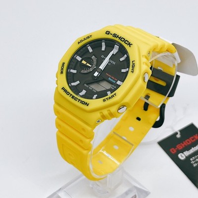 CASIO GA-B2100C-9AJF G-SHOCK Bluetooth Solar Men's Yellow Japan GA