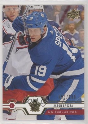 2019-20 Upper Deck UD Exclusives 99/100 Jason Spezza #254 a2k