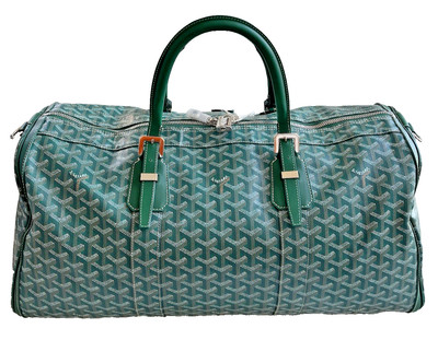 GOYARD Green Boeing 55 Duffel Bag