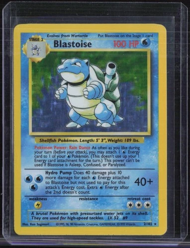 1999 Pokemon Game #2 Blastoise