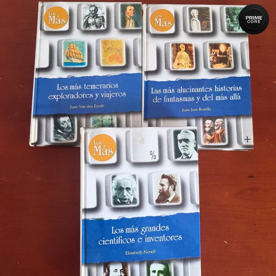 Lote de 3 libros colección Los Más – Ciencia, exploración y misterio - Imagen 3 de 4