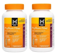 Member's Mark 100% Psyllium Husk Fiber Capsules, 800 ct. Compare to Metamucil