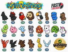 DIGITAL PET TRADING GAME 🐝🐊🐘🦒| FR NFR MFR POTS | FAST DELIVERY ⏱️