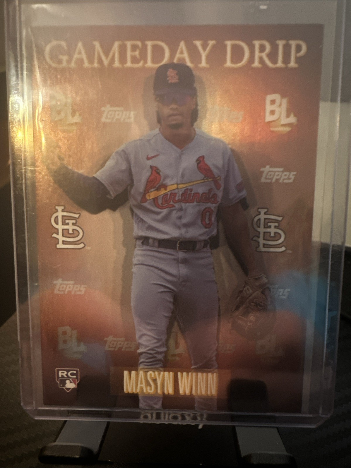 2024 Topps Big League Masyn Winn Gameday Drip GD-5 Cardinals RC