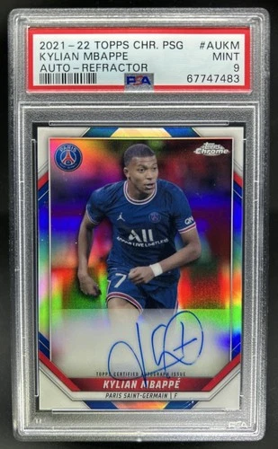 Kylian Mbapp 2021 Topps Chrome Kylian Mbapp Refractor