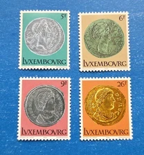 Luxembourg Stamps, Scott 618-621 Complete Set MNH