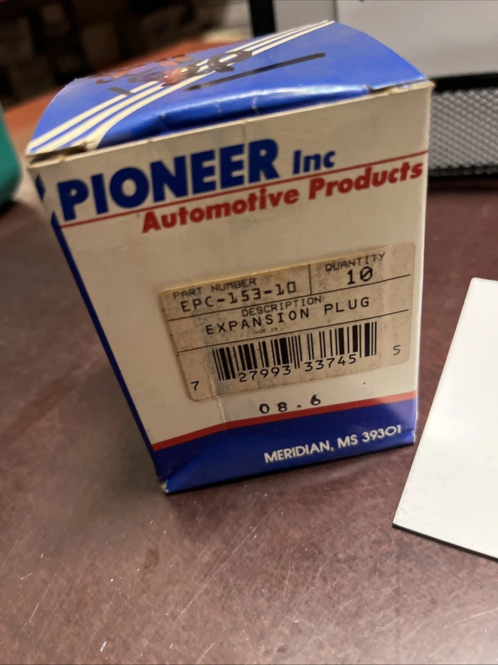 Pioneer PC153 Steel Shallow Engine Expansion Plug (1) Per Purchase - Image 3 of 3