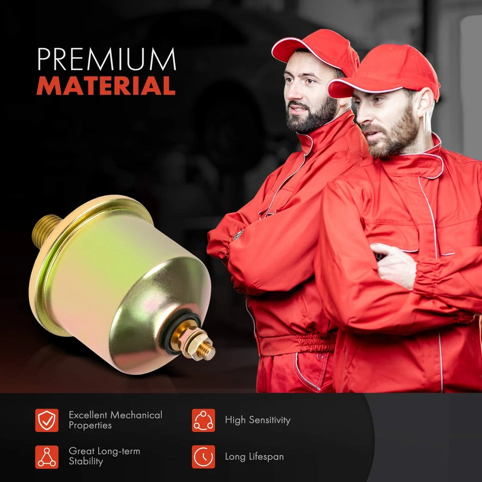 Interruptor de presión de aceite del motor para Lincoln Continental 1964-1965 1969-1979 Jeep CJ5 Foto 3 de 4